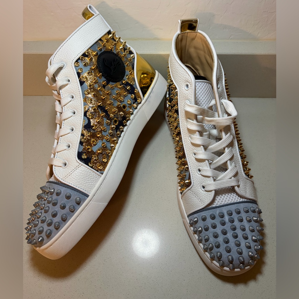 Christian Louboutin Louis Orlato High Top Sneakers